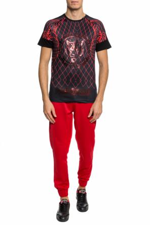 Patterned t-shirt with tiger motif, zdjęcie 2 Patterned t-shirt with tiger motif od Plein Sport